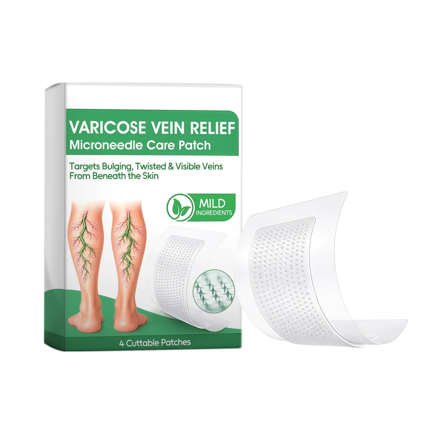 VARICOSE VEIN RELIEF Microneedle Care Patch