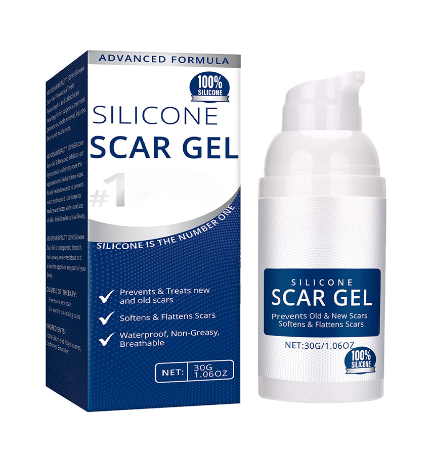 SILICONE SCAR GEL — Flatten. Soften. Fade.
