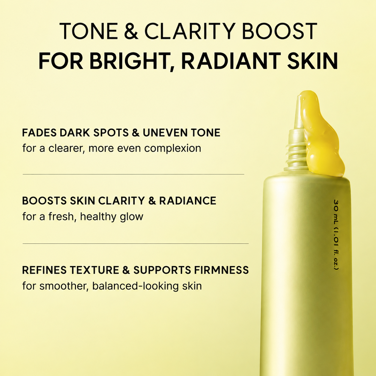 Vitamin C Booster Shot, Pure Vitamin C + Glutathione for Brigh