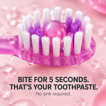 5-in-l Freshness Stick FRESH BREATH, CLEAN TEETH,ANYWHERE, ANYTIME