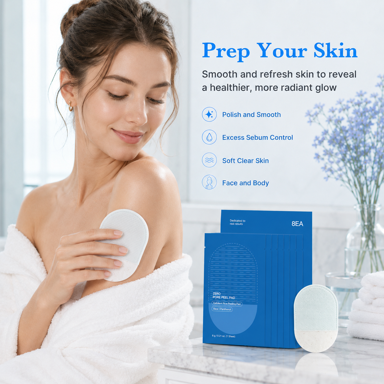 ✨ Rough & Bumpy Skin? Meet Your 1-Step Body Exfoliating Pad